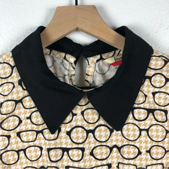 Modcloth fervour clear as day off dress glasses xs - Picture 6 of 9